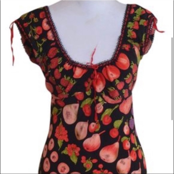 Betsey Johnson Dresses Betsey Johnson Fruit Dress Poshmark